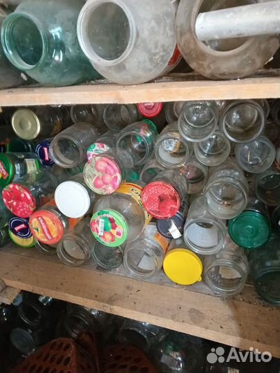 Стеклянные банки 0.5 л, 3 л, 1.5л