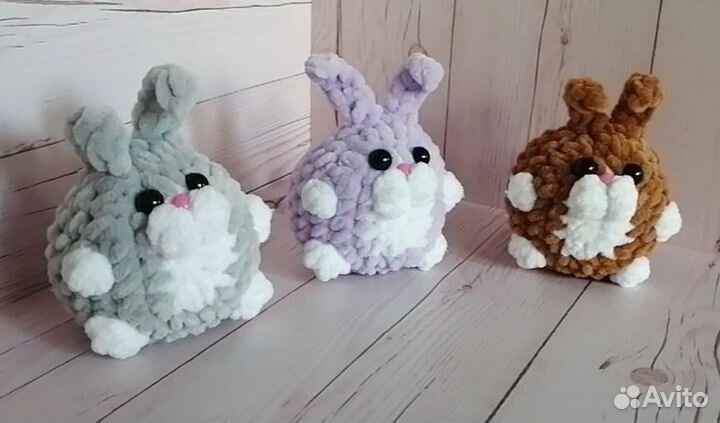 Вязаные игрушки ручной работы