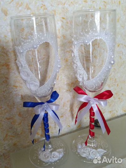 Свадебные бокалы