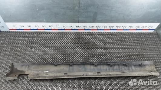 Накладка на порог mercedes benz M-class W164 (XNI1