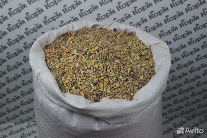 Зерносмесь цельная для с/х птиц