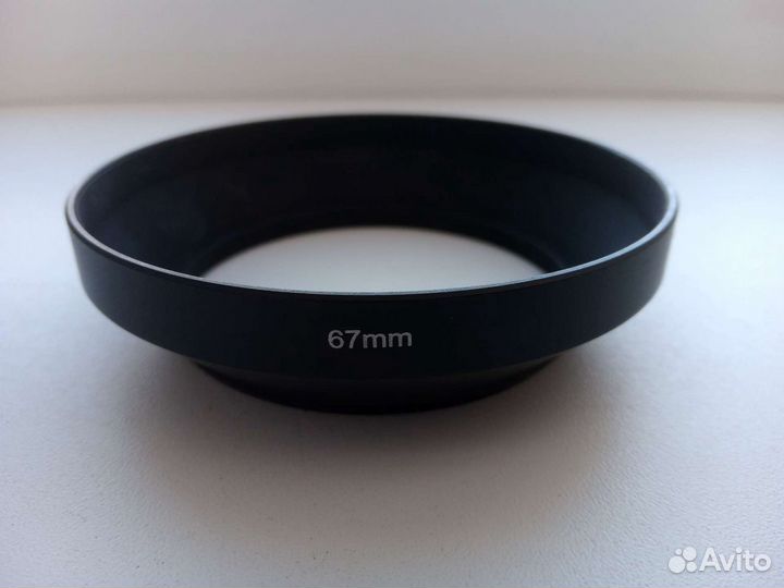 Бленда на объектив на 67