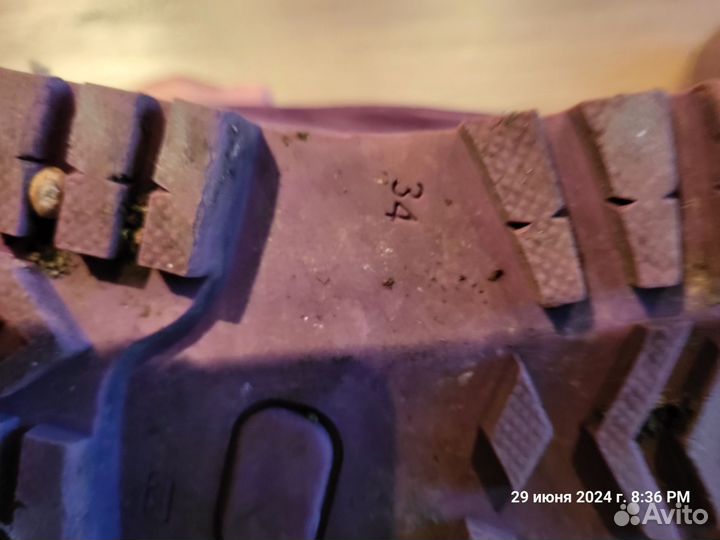 Ботинки зимние 2-е пары для девочки 34р-р