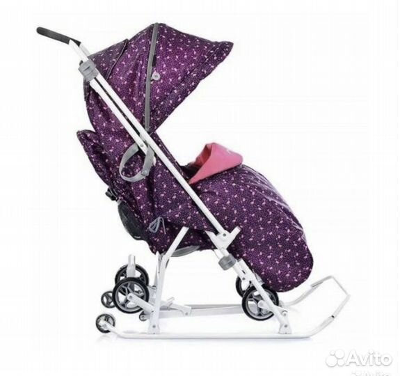 Санки коляска nika