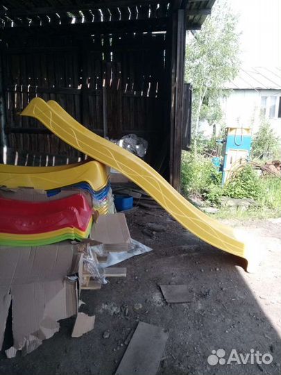 Скат пластиковый для горки