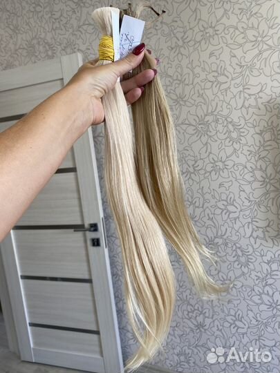 Натуральные волосы Славянка 40см