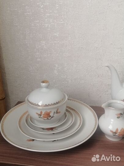 Чайно кофейный сервиз гдр