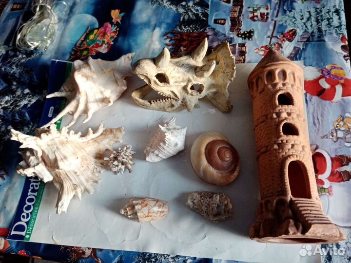 Декорации для аквариума