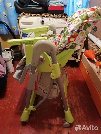 Стульчик для кормления happy baby