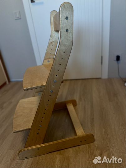 Стул детский деревянный растущий