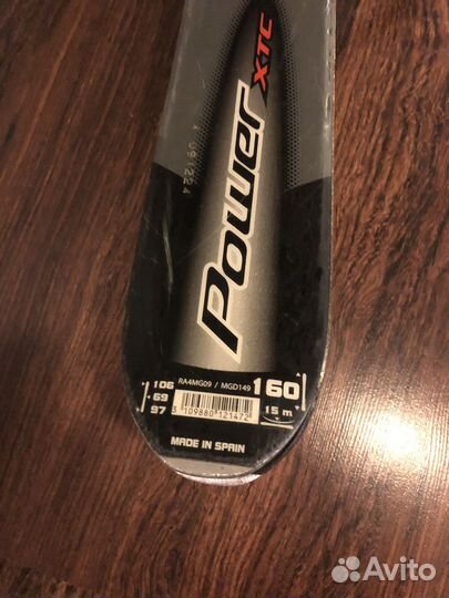 Бу горные лыжи Rossignol с ботинками и палками