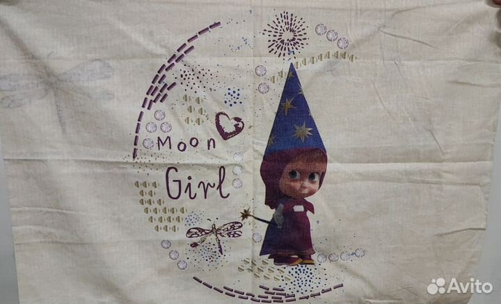 Постельное белье с простыней на резинке 1,5 сп