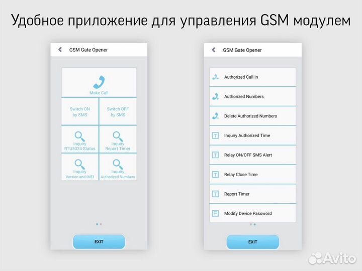 Gsm модуль для ворот Rtu 5024-5025