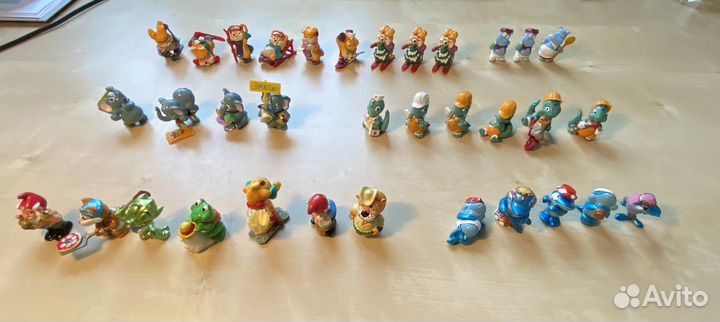 Фигурки из киндер сюрприза 1992-1996