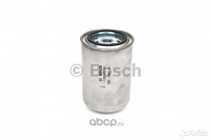 Фильтр топливный F026402151 (bosch — Германия)