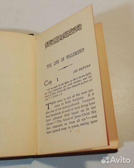 Книга THE life OF fellowship REV.E.W.moore. london