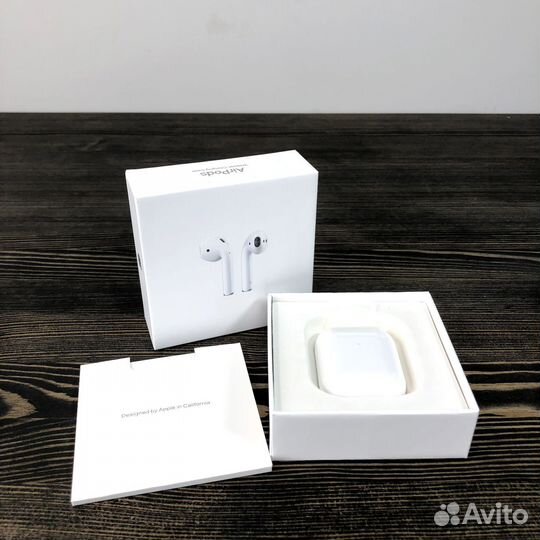 Беспроводные наушники airpods 2