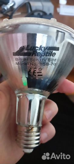 Уф лампа для птиц, Bight Sun UV Bird, E27, 70Вт