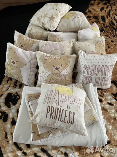 Комплект бортиков в детскую кроватку