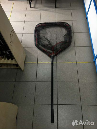 Подсак телескоп складной прорезиненная сетка