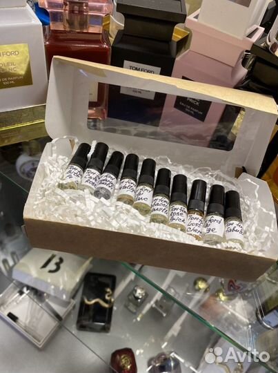 Аромабокс с самыми популярными ароматами Tom Ford