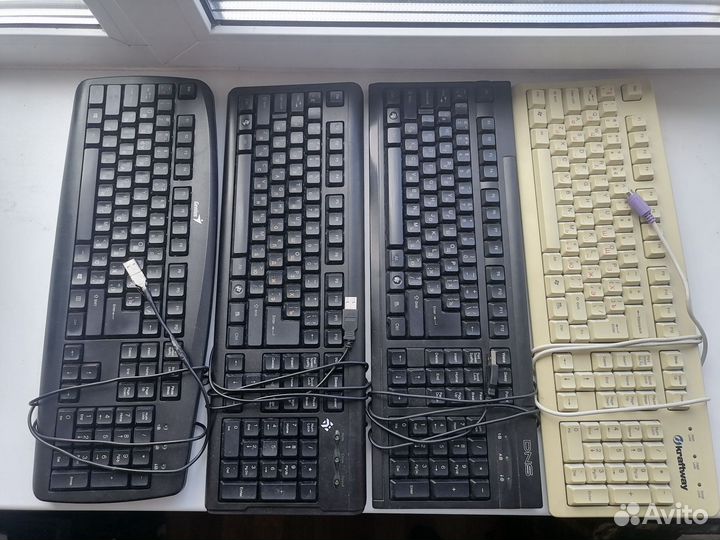 Клавиатуры usb и pc2
