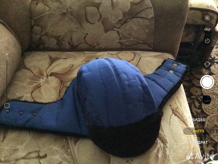 Рабочий костюм и шапка зимняя