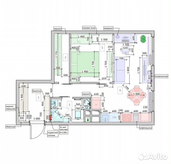 Планировочное решение