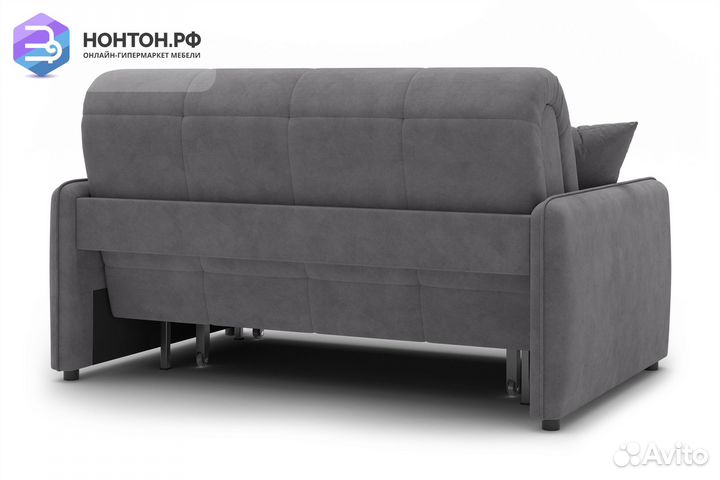 Диван аккордеон Хилтон серый