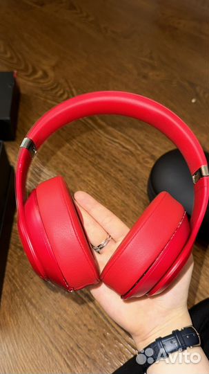 Наушники красные beats studio 3 wireless