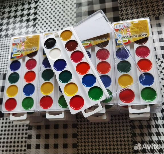 Акварельные краски