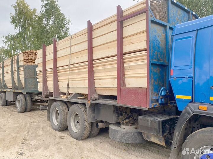 Доска обрезная пиломатериалы