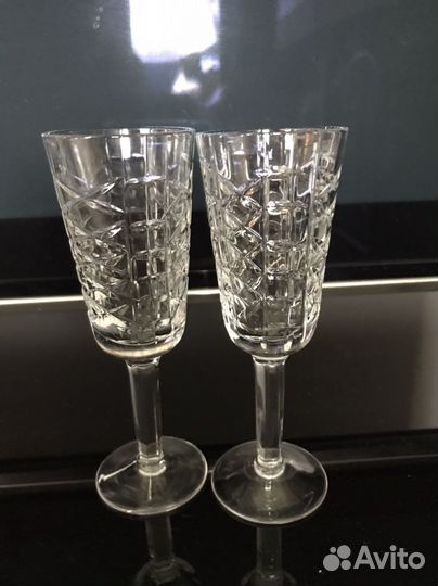Хрустальные рюмки времен СССР