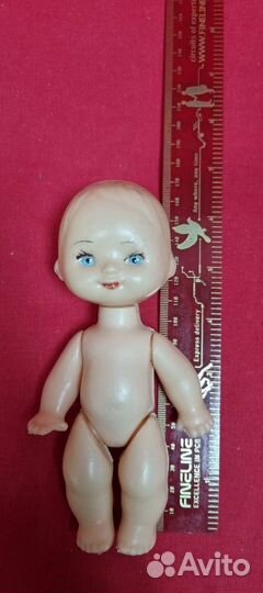 Кукла. Пластик. СССР. Пупс. Голубые глаза