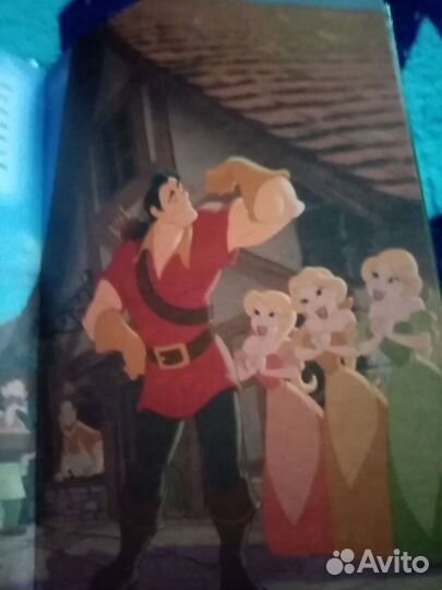 Книга+DVD Красавица и чудовище