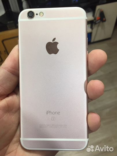 iPhone 6s розовый