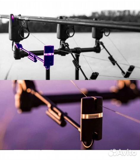 Свингеры светящиеся в кейсе 4шт. kaida CA04-07