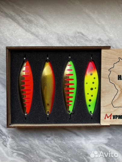 Подарочный набор блесен на семгу
