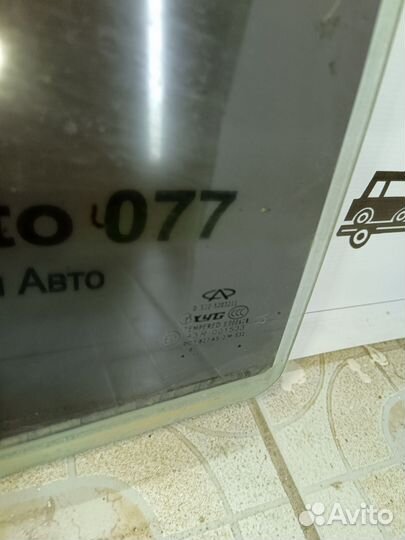 Стекло заднее левое Chery kimo a1
