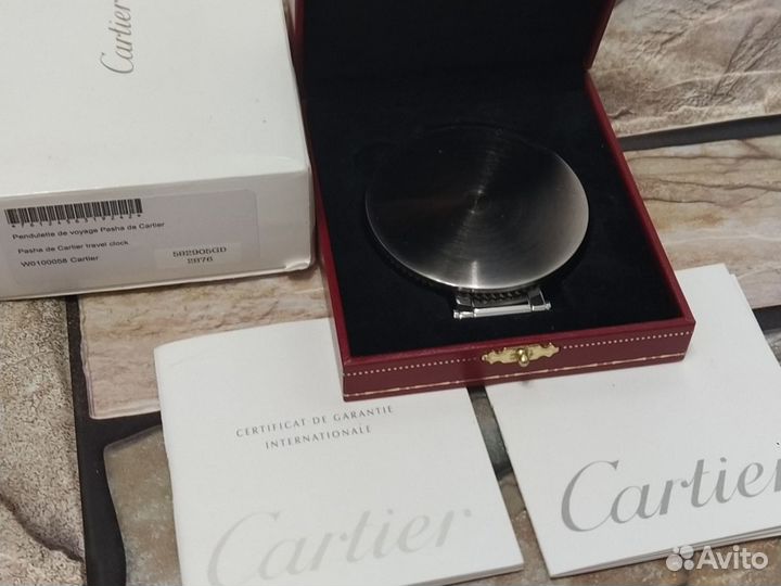 Cartier Pasha travel clock Swiss made