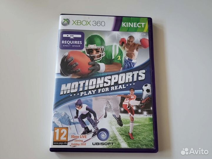 Kinect MotionSports Play for Real Xbox 360