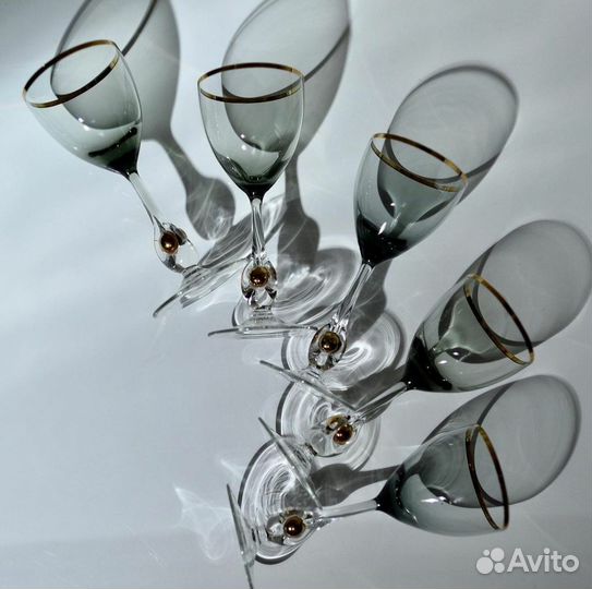 Три редкие винтажные рюмочки Zlata Zuzanna