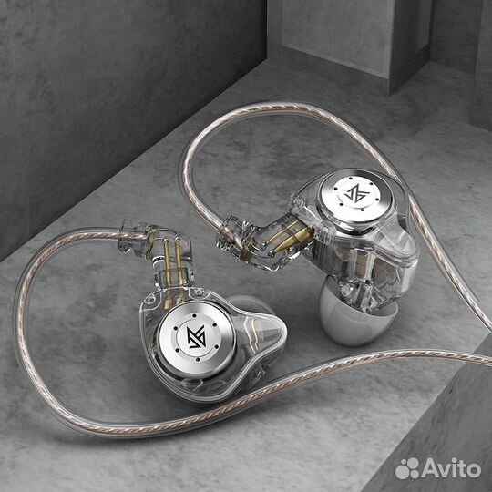 Наушники c микрофоном KZ EDX Pro. Новые