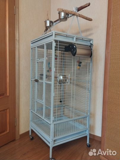 Большая клетка для птиц бу