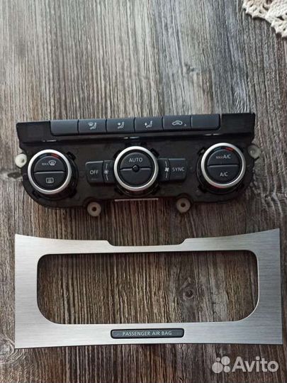 Блок, рамка климата Passat