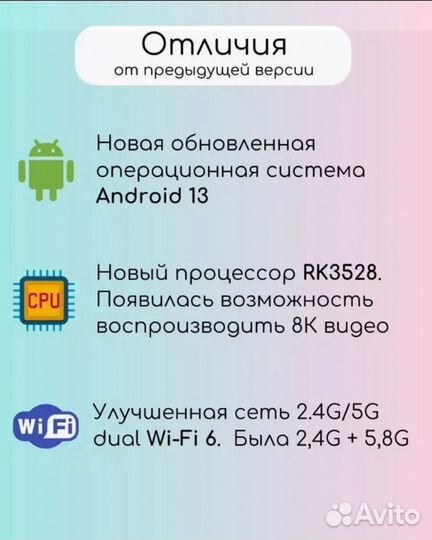 Тв приставка H96 MAX 32 Gb/4 RK3528 Android 13 4k