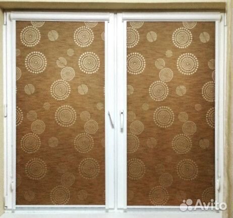 Рулонные шторы с направляющими