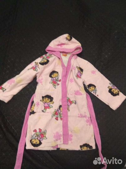 Махровый халат с 