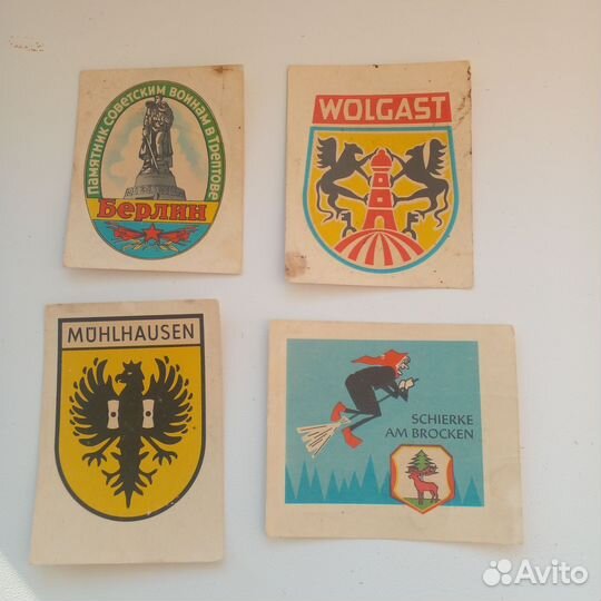 Наклейки советского периода