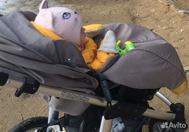 Коляска Baby Design Dotty Denim